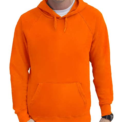 Hoodies (Oranje) voor heren .